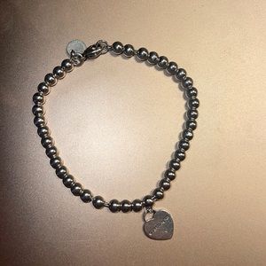 Tiffany & co. Heart Tag Bead Bracelet